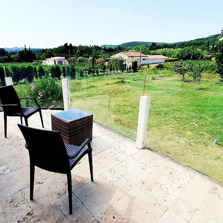 Chambre Cosy Avec Terrasse Sur La Colline Boisee, Parking Prive, Jardin, Calme, Climatisation, 10 Mn Pont Du Gard Num7 Rochefort-du-Gard Eksteriør billede